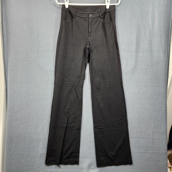 Athleta Womens Pants 4 Black Wide Leg Stretch Office Classic Comfort Capsule - Picture 13 of 15